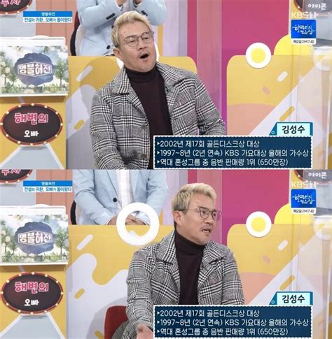 이용식 김성수 아침마당 섭외 전화에 눈물 네이트 연예