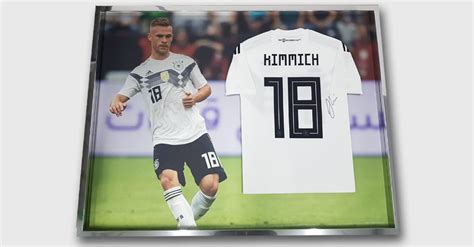 Zur EM Signiertes DFB Trikot Von Joshua Kimmich Im Edlen Rahmen