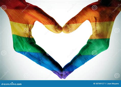 Amor Gay Imagen De Archivo Imagen De Derecho Colorido