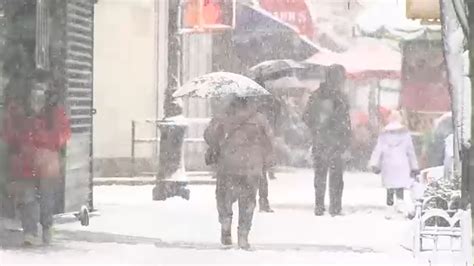 Winter Storm NYC: Heavy snow falls across the Tri-State - ABC7 New York