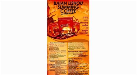 LISHOU SLIMMING COFFEE - Expat Media