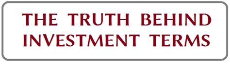 funny definitions  investment terms