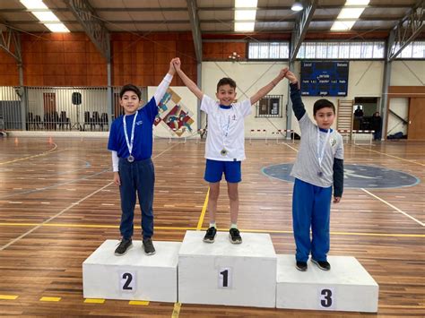 Campeonato interescolar de atletismo Pre peneca y Peneca Lycée Claude Gay OSORNO Colegio