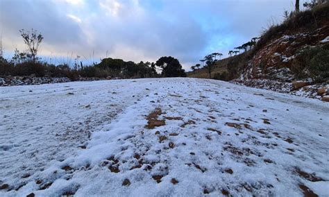 Onda De Frio Neva No Sul Que Registra Menor Temperatura Do Brasil Em