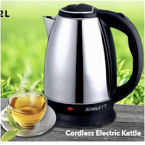 Electric Kettle Scarlett Electric Automatic Switch Hot Water Heater