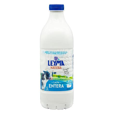 Leyma Natura Leyma Leche De Vaca Entera De Origen 100 Gallega Natura 1 5 L