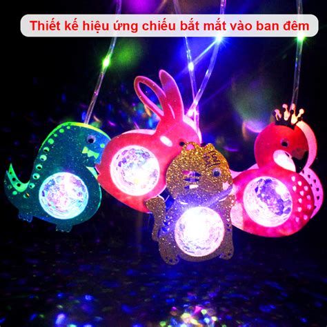 Đèn lồng trung thu phát sáng hình thú Baby S Lồng đèn trung thu nhiều màu sắc cho bé hot trend