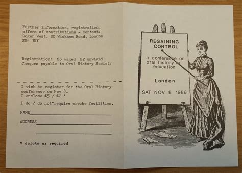 OHS@50 timeline 1980s - Oral History Society