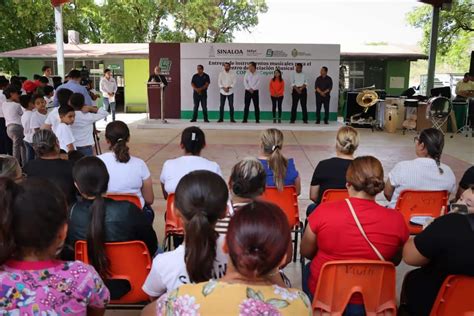 Qu Suene La Tambora Autoridades Entregan Instrumentos Al Centro De