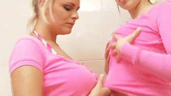 Busty Blonde Slut Playing With Her Huge Tits XNXX