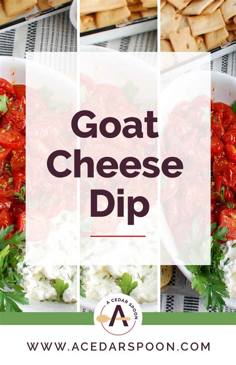 Goat Cheese And Roasted Tomato Dip