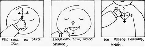 Como Se Faz O Sinal Da Proclamação Do Evangelho - Turma do Crisma: O significado do Sinal da Cruz