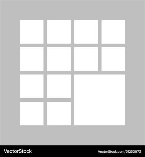 template collage seventeen frames images