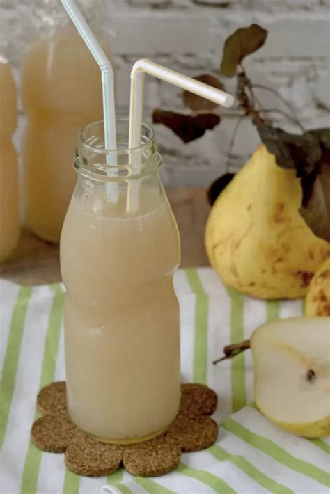 how to make pear juice