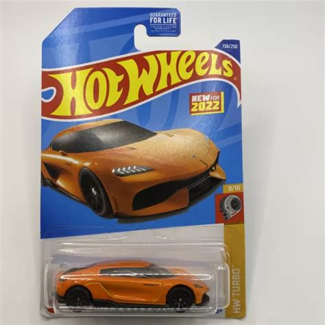 Hot Wheels Hw Turbo Koenigsegg Gemera Orange Eur Picclick Fr