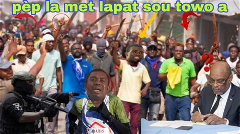 Nouvel Premye Okasyon Janvier Guy Philippe Ak P P La Apen Debake