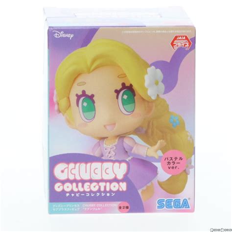 ラプンツェルパステルカラー ディズニープリンセス Chubby Collection モアプラスフィギュア 塔の上のラプンツェル プライズ