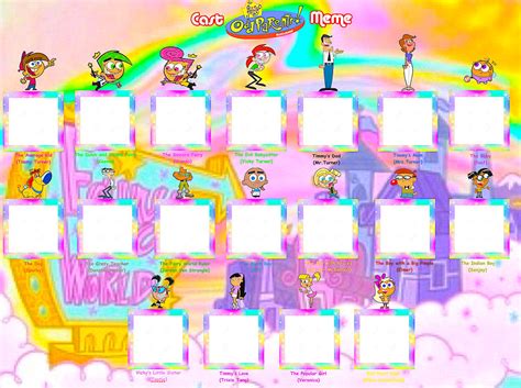 Make Your Own Fairly Oddparents Cast Meme By Smochdar On Deviantart
