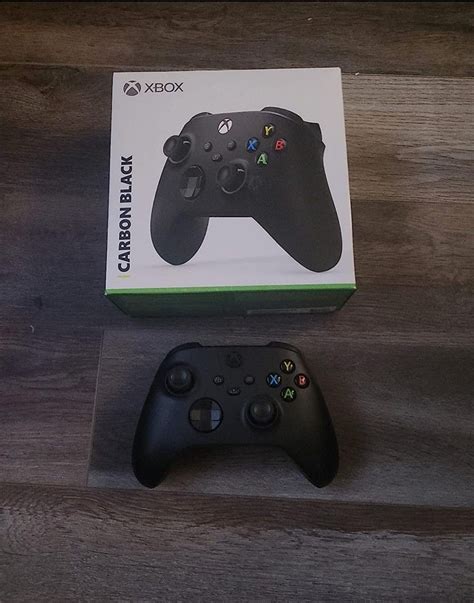 Xbox Series X Wireless Controller Carbon Black Video Gaming