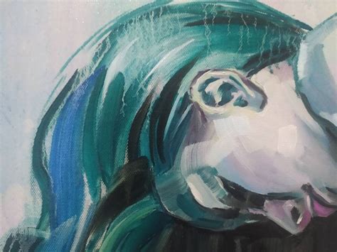 Nude Oil Art Bedroom Erotic Painting Pastel Colors Art Asian Etsy