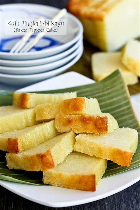 Kuih Bingka Ubi Kayu Baked Tapioca Cake Roti N Rice