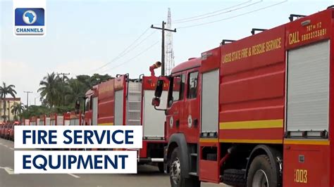 Lagos State Rolls Out Fire Trucks Youtube