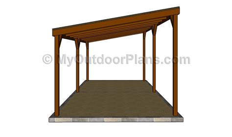 Wood Carport Designs | MyOutdoorPlans