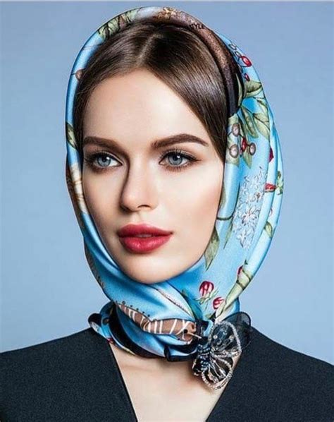 Pin By Andrew Gretton On Scarf Silk Headscarf Silk Scarf Style Hair