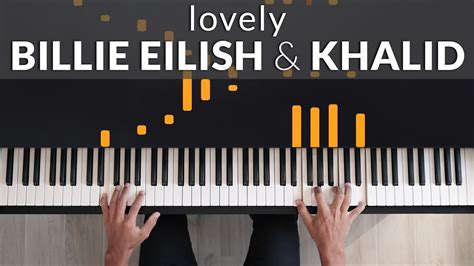 Lovely Billie Eilish Khalid Tutorial Of My Piano Cover Youtube