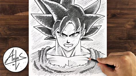 How To Draw Goku Step By Step Easy Drawing Tutorial YouTube