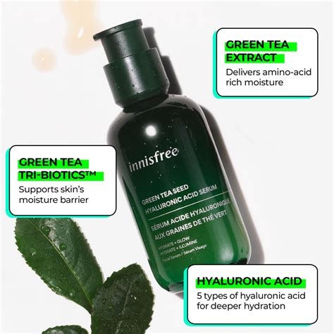 Innisfree Green Tea Hyaluronic Acid Hydrating Serum The Summit