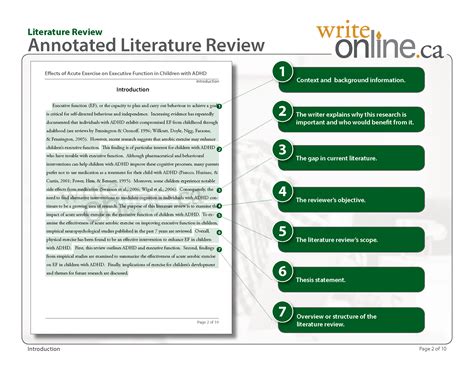 Literature Review Structure At Sandra Raines Blog