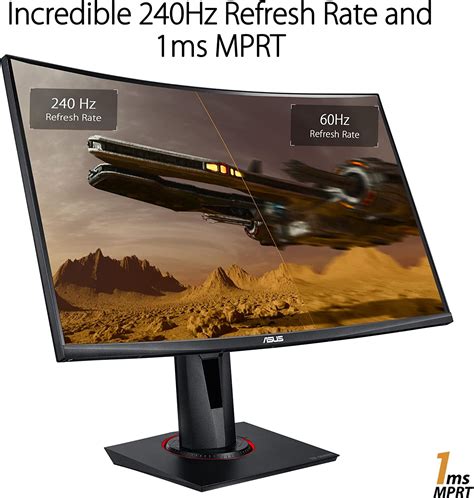 ASUS 27 1080P TUF Gaming Curved HDR Monitor...