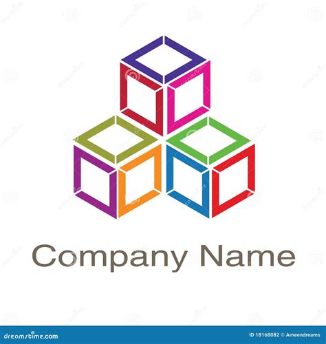 box logo stock illustration illustration  logo vector