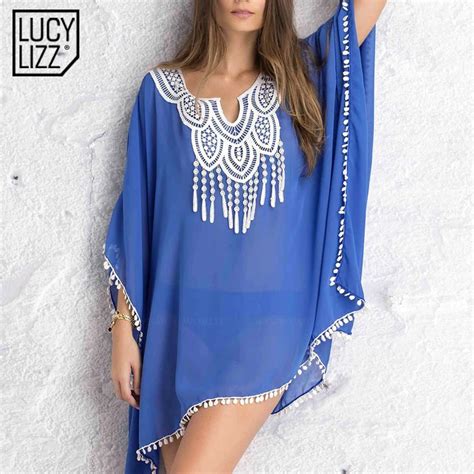 Sexy Women Kaftan Sarong Blouses Bathing Suit Beach Cover Ups Bikinis Swimsuit Cover Up Beach