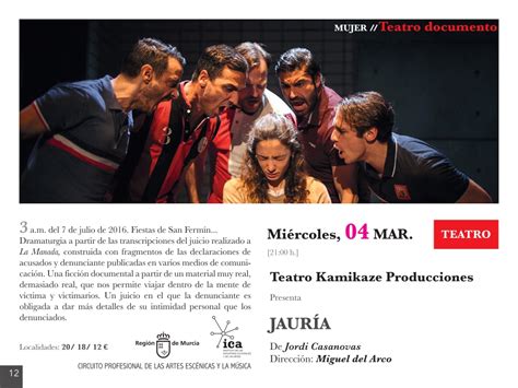 Programaci N Teatro Guerra De Lorca Enero Mayo La Gu A W La