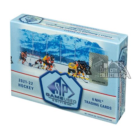 2021 22 Upper Deck SP Game Used Hockey Hobby Box Steel City Collectibles