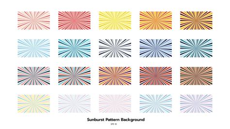 Sunburst Background Warm Tones Cool Tones Pastel Retro 21881311