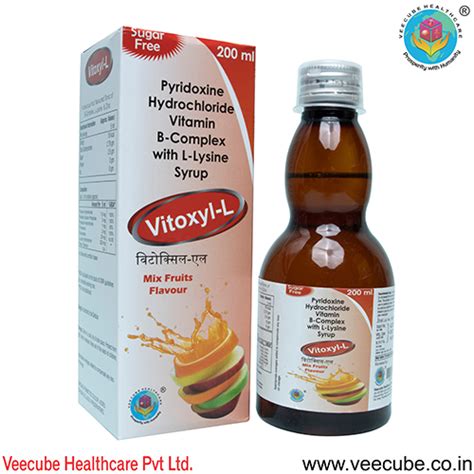 Vitoxyl L Syrup Veecube Healthcare Pvt Ltd