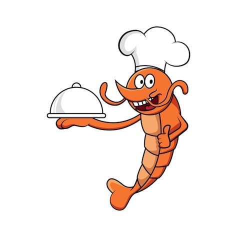 Ilustra O Gr Fica Vetorial Camar O Desenho Animado Chef Mascote