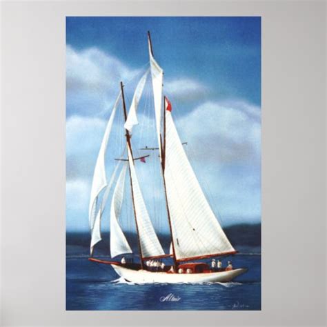 Sailing Poster Zazzle