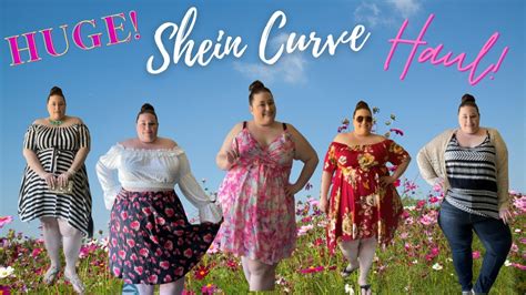 Huge Shein Curve Haul Plus Size Try On Summer August 2021 Part