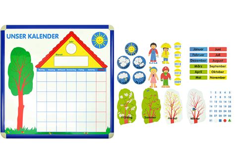 MAGNET-KALENDER XXL Jahreskalender Kinderkalender Board | eBay