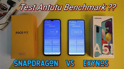 Samsung A51 Vs Xiaomi POCO M3 Test Antutu Benchmark YouTube