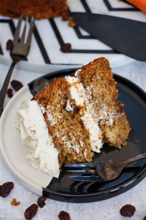 Vegan Carrot Cake Janes Patisserie