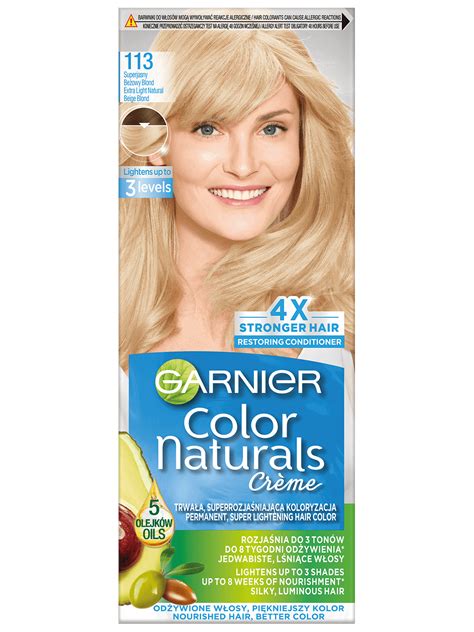 Farba Garnier Color Naturals 113 Superjasny beżowy blond | Garnier