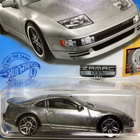未使用に近いWalmart限定ザマックホットウィール 日産 ニッサン ZX ツインターボ フェアレディZ ZAMAC Hot