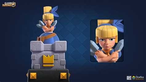 Artstation Clash Royale Dagger Duchess ⚔️