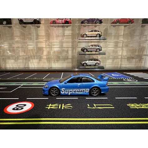 二改 改裝 Hot Wheels 風火輪 小汽車 模型車 本田 HONDA CIVIC SI 喜美 潮牌 supreme 蝦皮購物