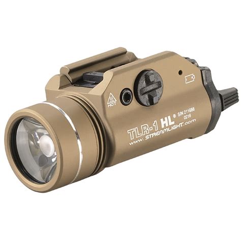 Streamlight Tlr Hl Lumen Led Weapon Light Fde Flat Dark Earth